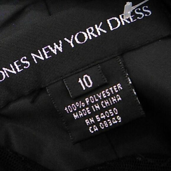 NWT Jones New York Black Evening Dress - Picture 9 of 13